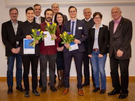 Gruppenfoto Dissertationspreis 2018 © Matthias Brandt, IGAFA