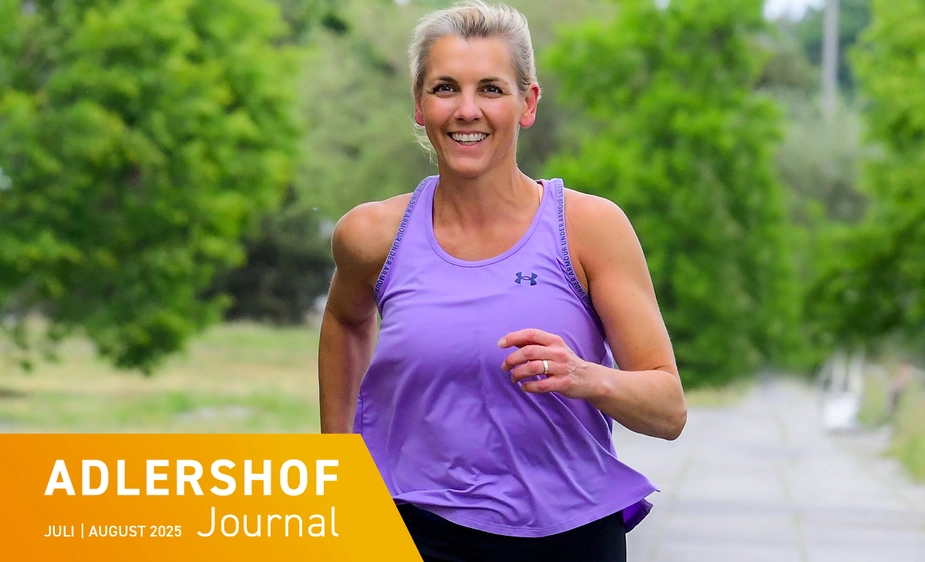 Theresa Heinemann beim Joggen