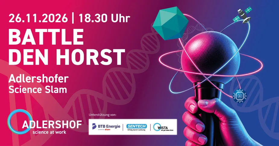 Flyer Science Slam Adlershof