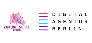 Logos: Zukunftsorte Berlin, Digitalagentur Berlin