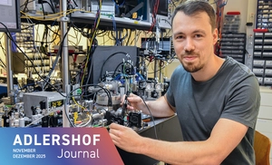 Oliver Fartmann im Labor