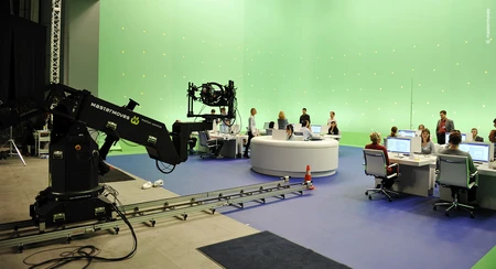 Visavis‘ new studio in Adlershof offers all that is needed for cinematic events. © mastermoves