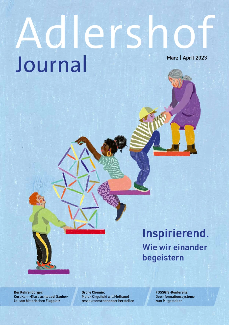 Cover Adlershof Journal März/April 2023
