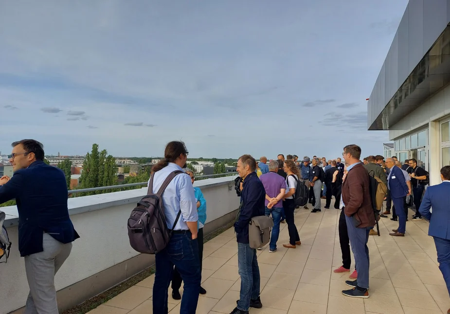 Roof terrace at IGZ Adlershof