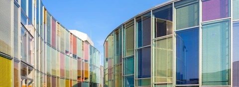 Außenansicht des Zentrum für Photonik und Optik (ZPO) in Berlin Adlershof