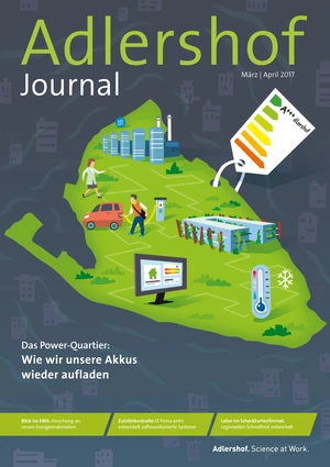 Adlershof Journal Cover. Bild: © Adlerhof Journal