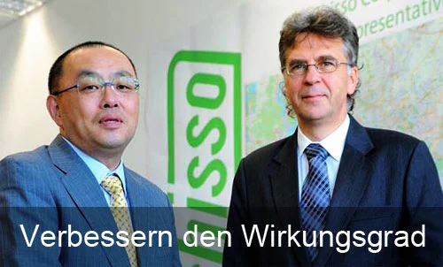 Dr. Seiki Mitani und Uwe Richter haben gemeinsam ein deutsch-japanisches Joint Venture initiiert, Bild: © Adlershof Journal