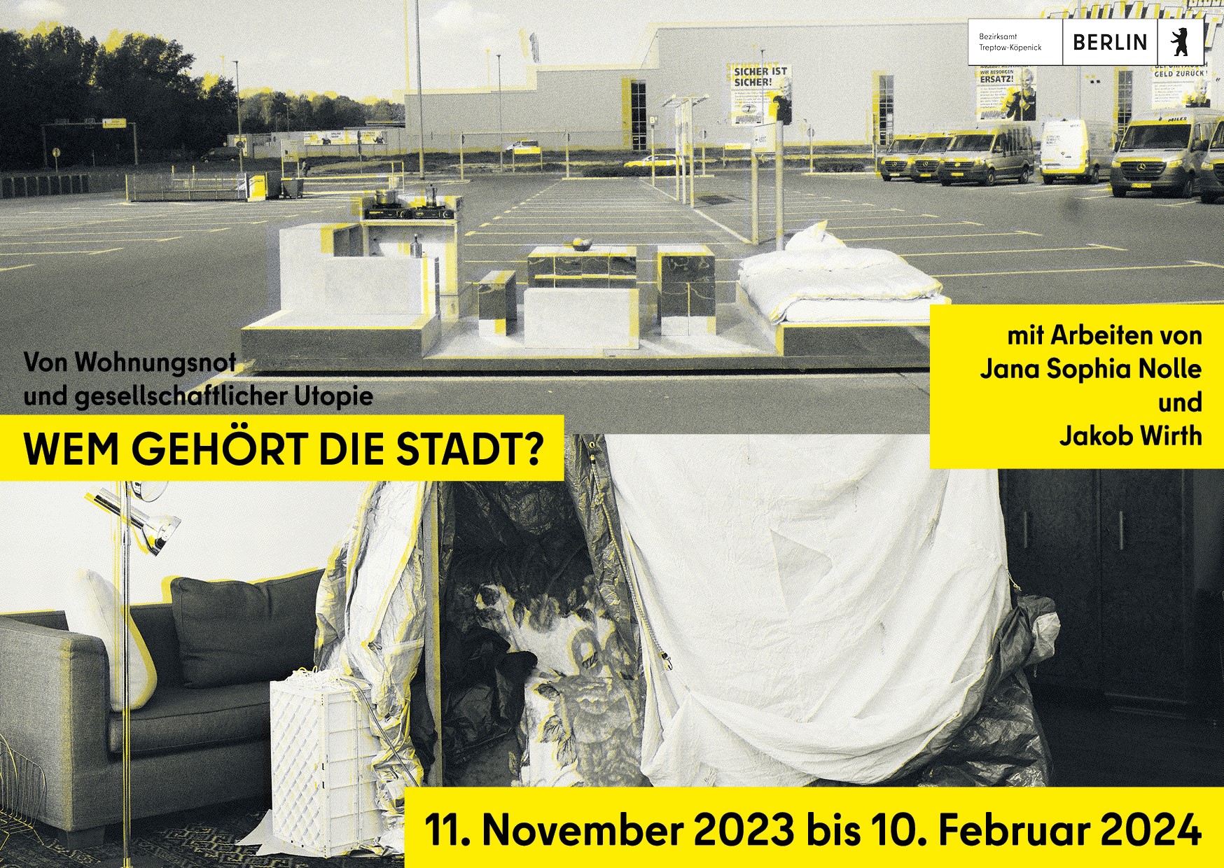 Ausstellung „Wem gehört die Stadt?“ © Galerie Alte Schule Adlershof