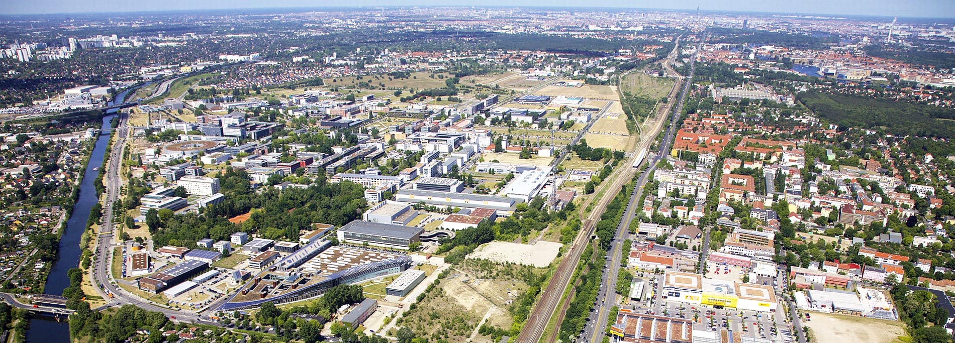 Der Ort Überblick Technologiezentrum Berlin Adlershof