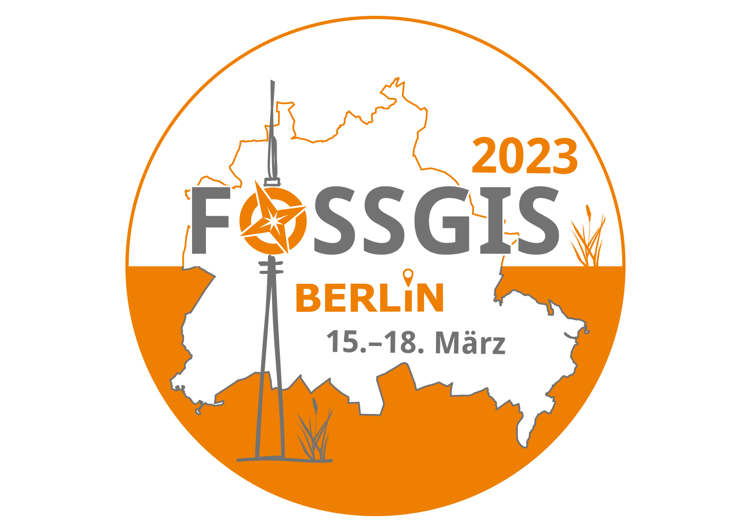 Logo: FOSSGIS conference 2023