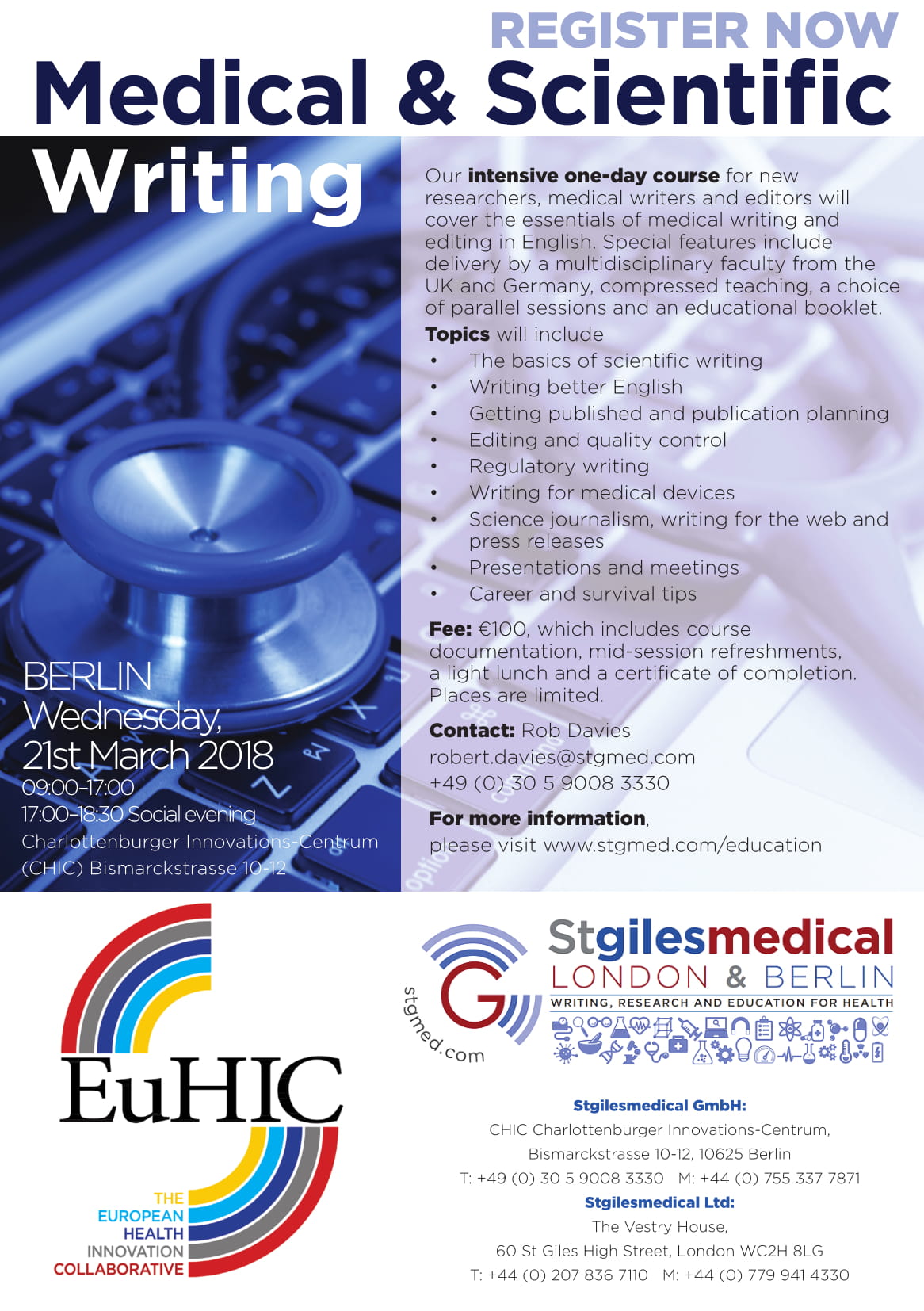 medical research writing course